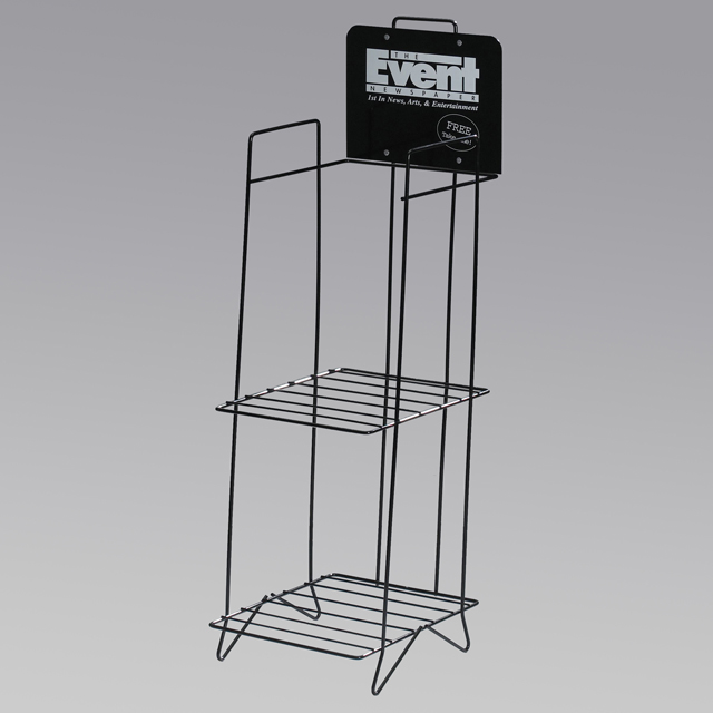 Rebrilliant Display, Bulk Newspaper Wire Rack Magazine Stand 1112-912 Rebrilliant